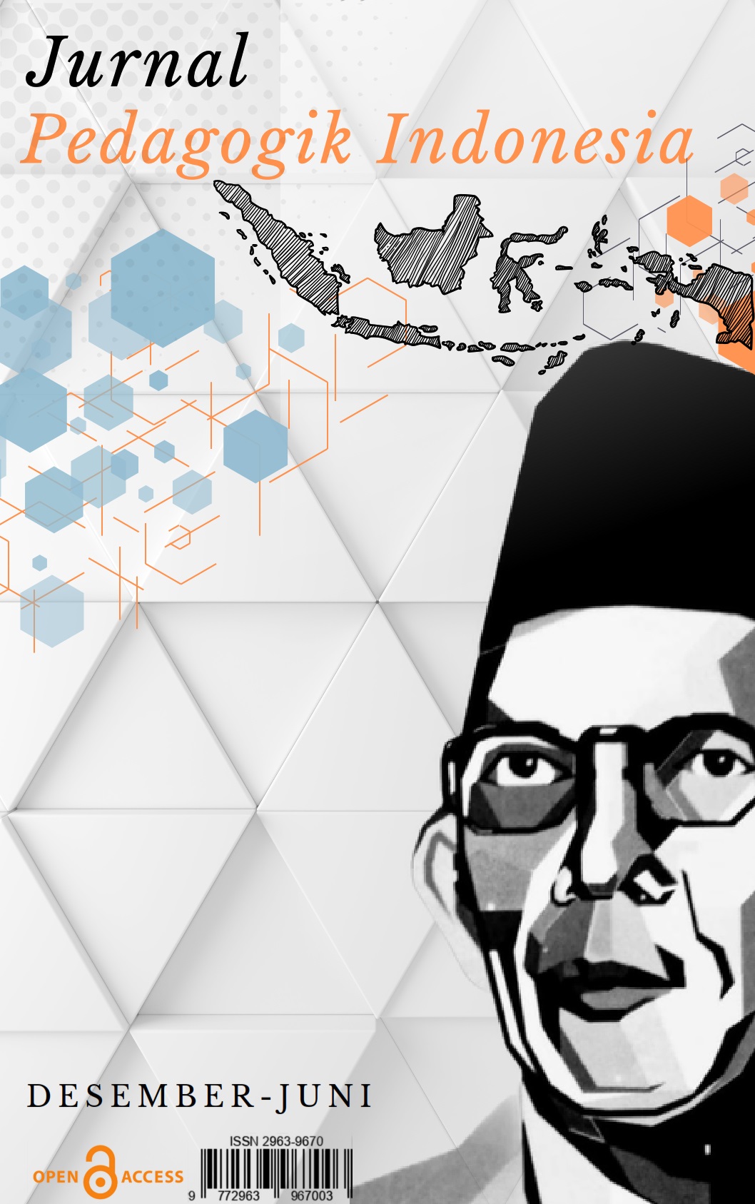 					View Vol. 3 No. 1 (2024): Jurnal Pedagogi Indonesia: Yayasan Lembaga Pendidikan dan Pelatihan Ksatria Siliwangi
				